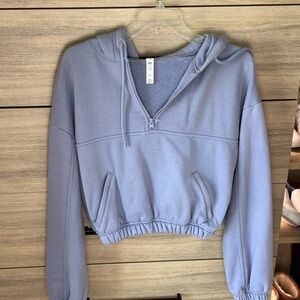 Alo cropped sweatshirt hoodie size XS